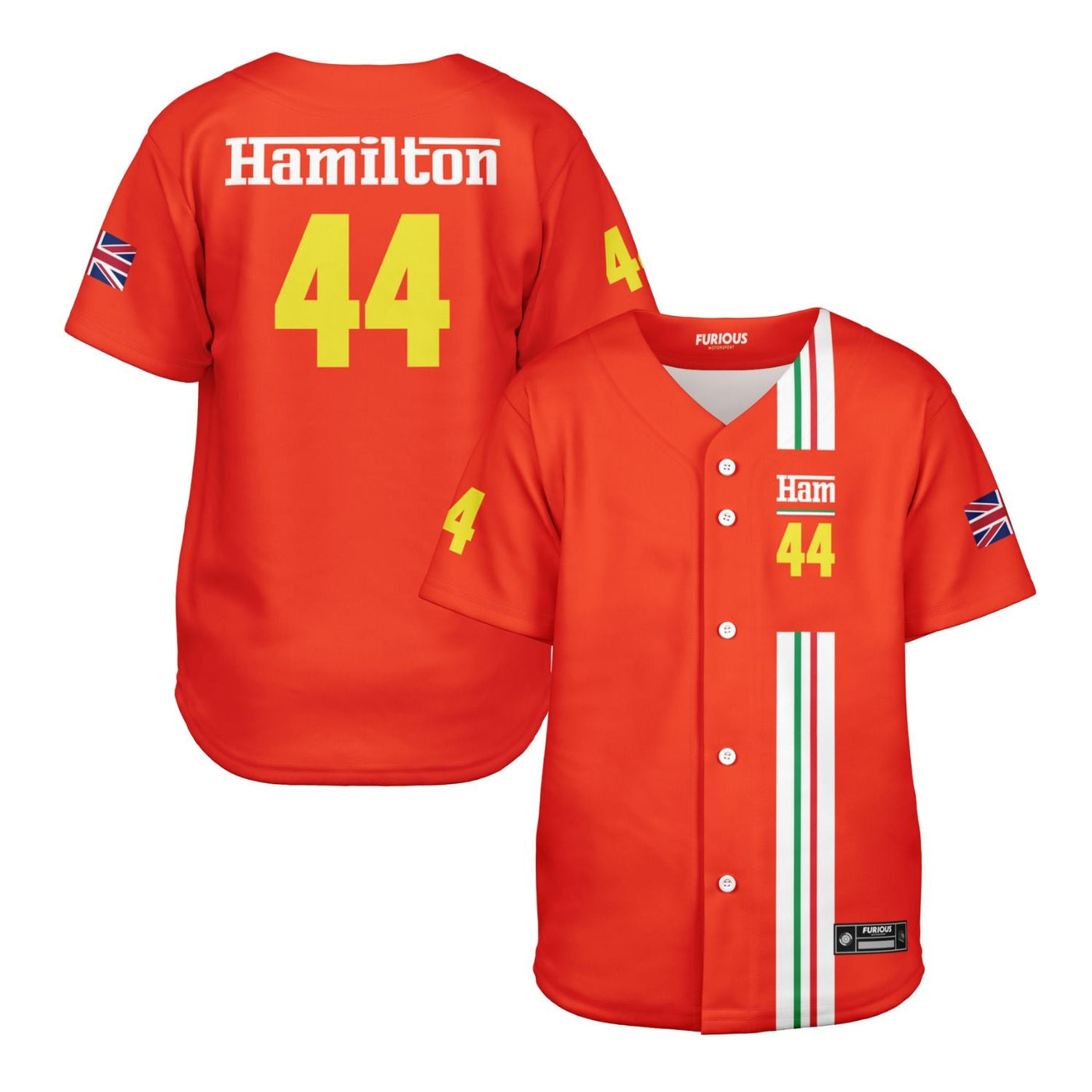 Hamilton - Classic Away Kids Jersey - Furious Motorsport