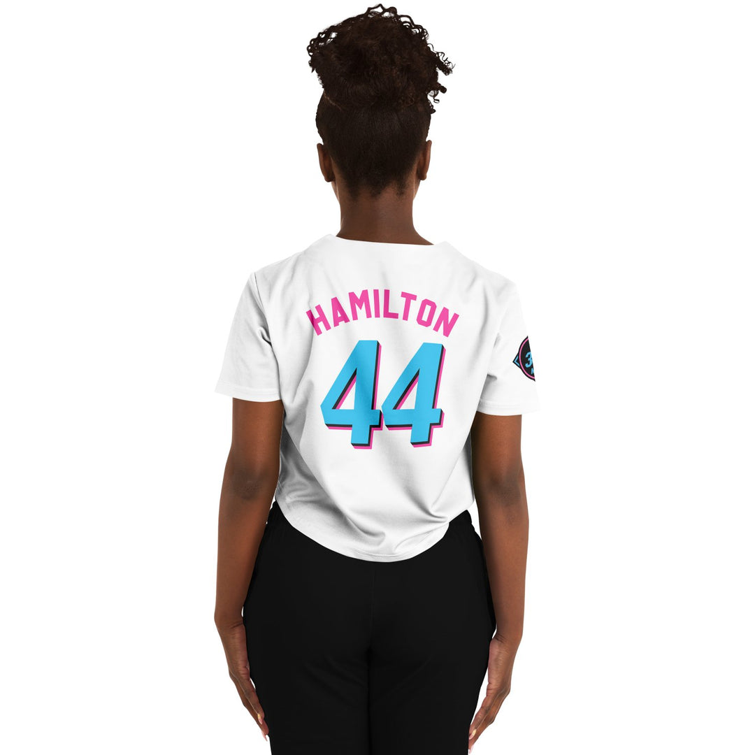 Hamilton - Miami Vice Home Crop Top - Furious Motorsport