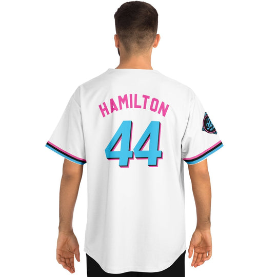 Hamilton - Miami Vice Home Jersey (Clearance) - Furious Motorsport