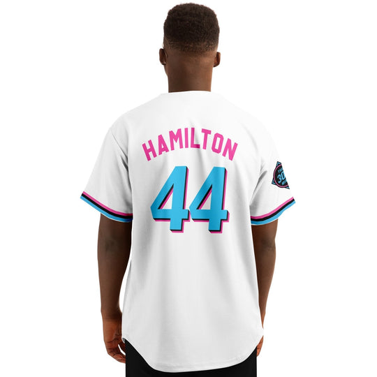 Hamilton - Miami Vice Home Jersey (Clearance) - Furious Motorsport