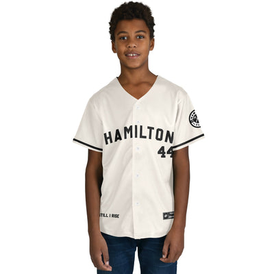 Hamilton - Off - White Champion Kids Jersey - Furious Motorsport