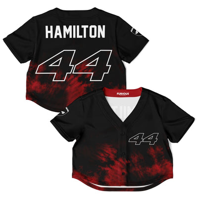 Hamilton - Red Shift Crop Top - Furious Motorsport