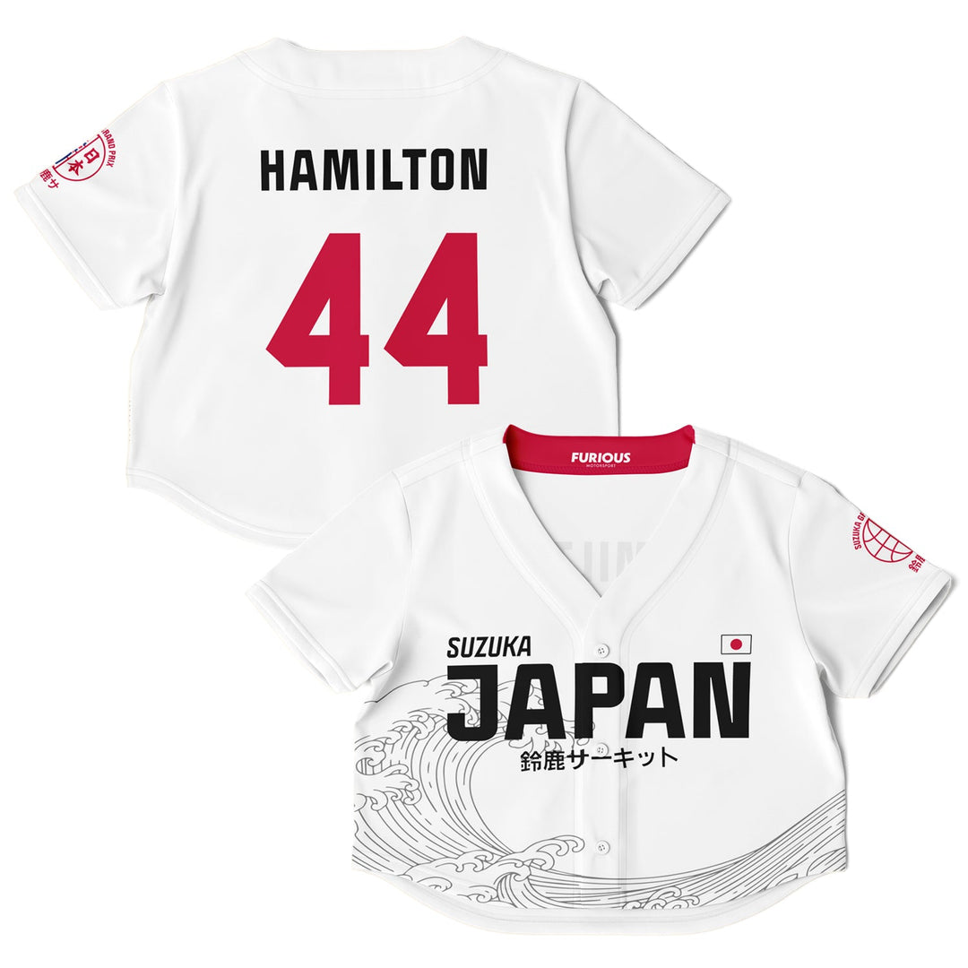 Hamilton - Suzuka "Great Wave" Crop Top - Furious Motorsport