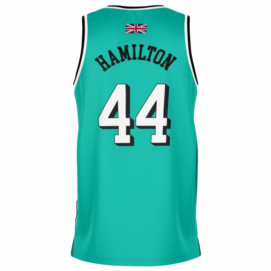 Hamilton - Teal Finish Line Edition Jersey - Furious Motorsport