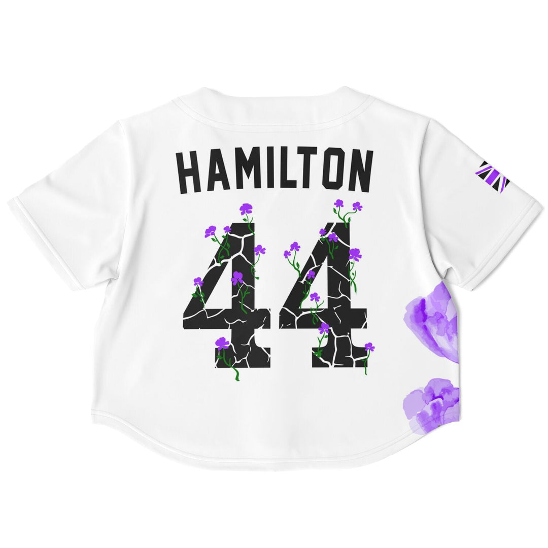 Hamilton - Violet Rose Crop Top Jersey - Furious Motorsport