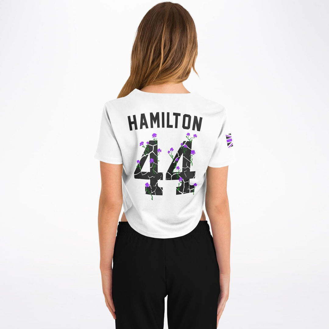 Hamilton - Violet Rose Crop Top Jersey - Furious Motorsport