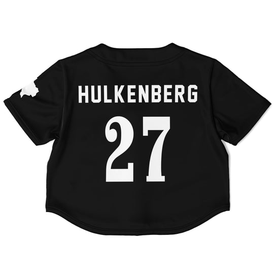 Hulkenberg - Jet Black Austin Crop Top (Clearance) - Furious Motorsport