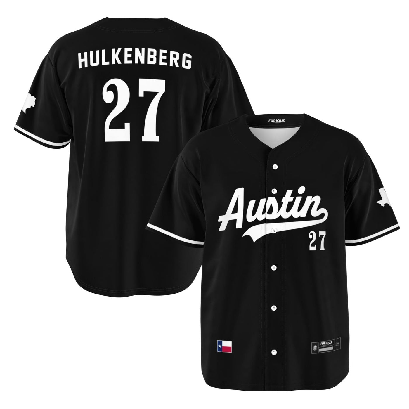 Hulkenberg - Jet Black Austin Jersey - Furious Motorsport