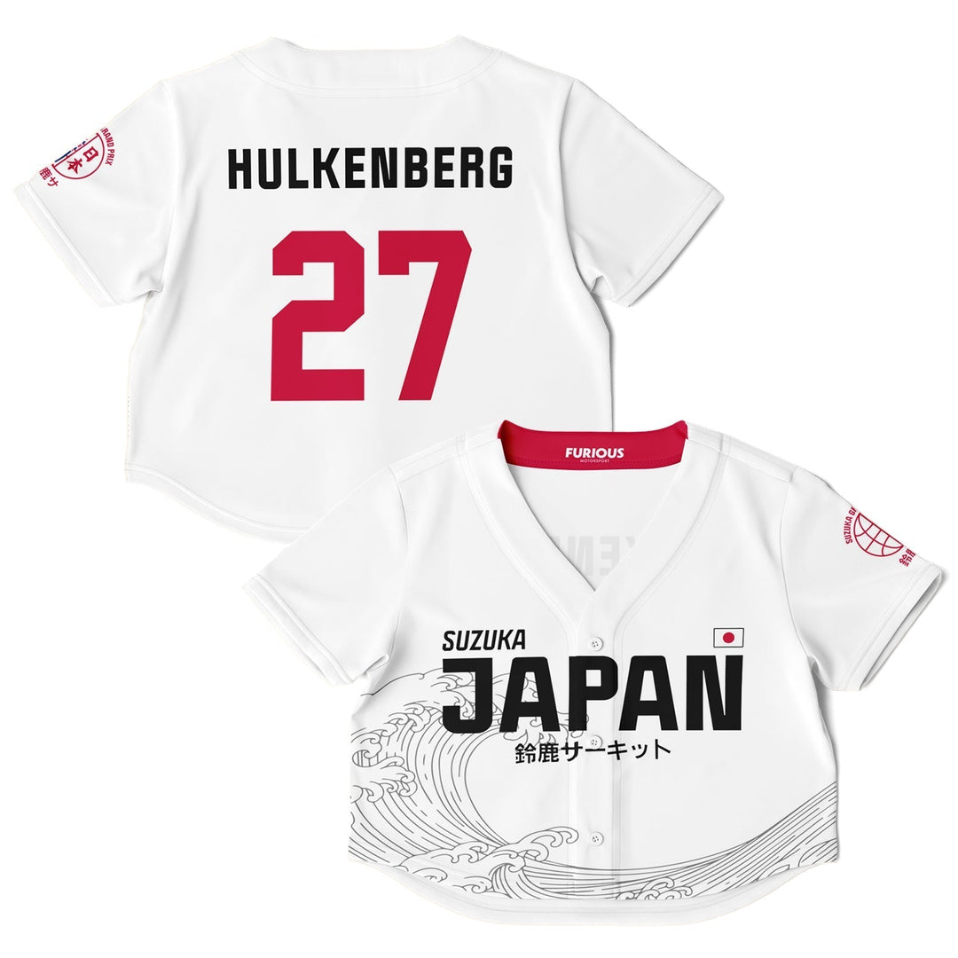 Hulkenberg - Suzuka "Great Wave" Crop Top (Clearance) - Furious Motorsport