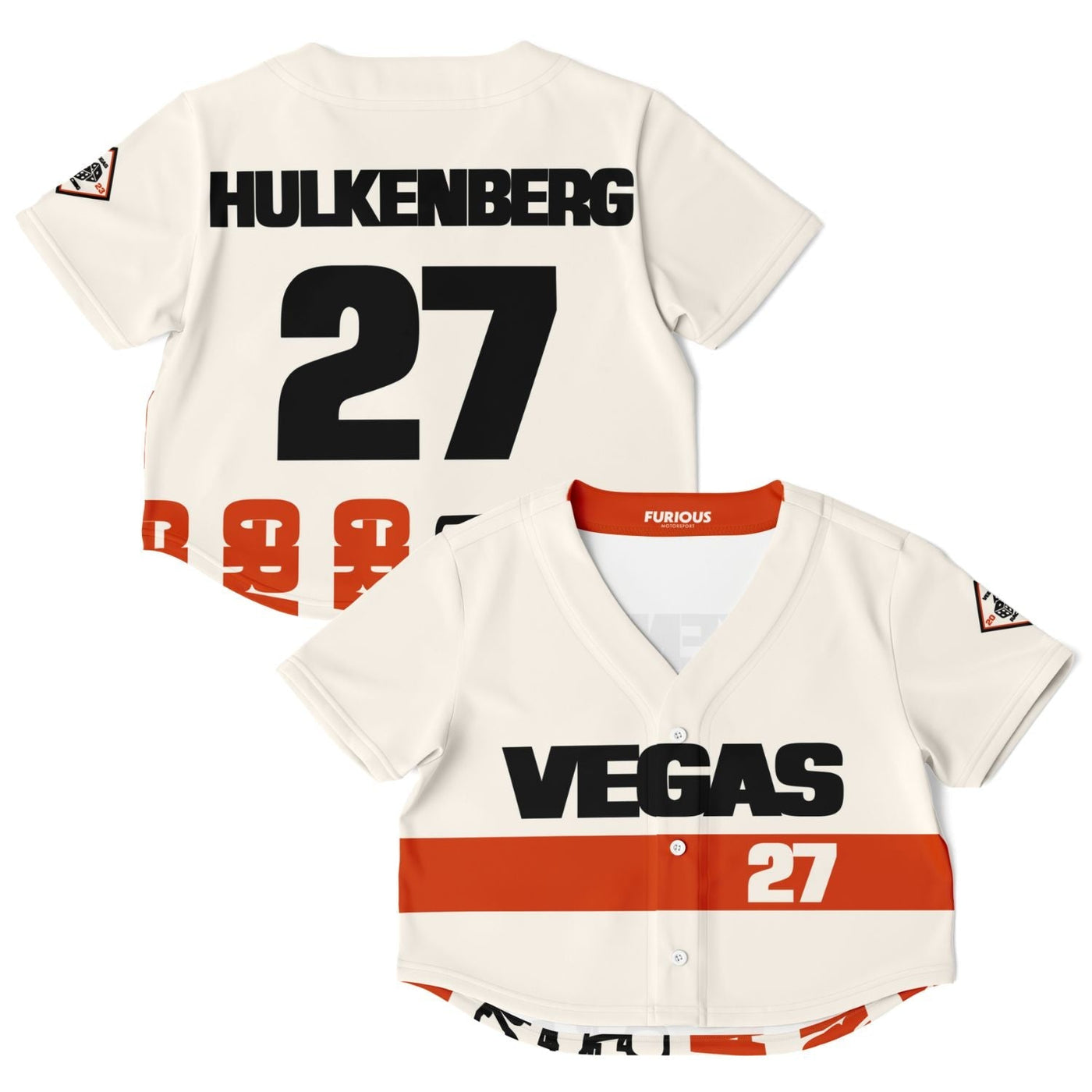 Hulkenberg - Vegas Street Circuit Crop Top (Clearance) - Furious Motorsport