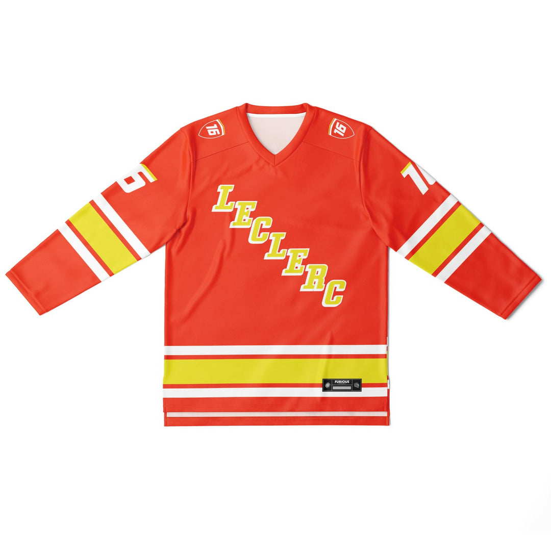 Leclerc - Away Hockey Jersey - Furious Motorsport