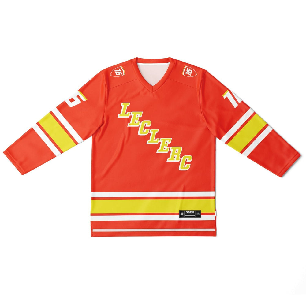 Leclerc - Away Hockey Jersey (Clearance) - Furious Motorsport