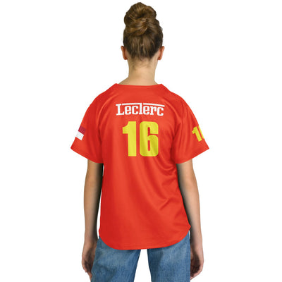 Leclerc - Away Kids Jersey - Furious Motorsport