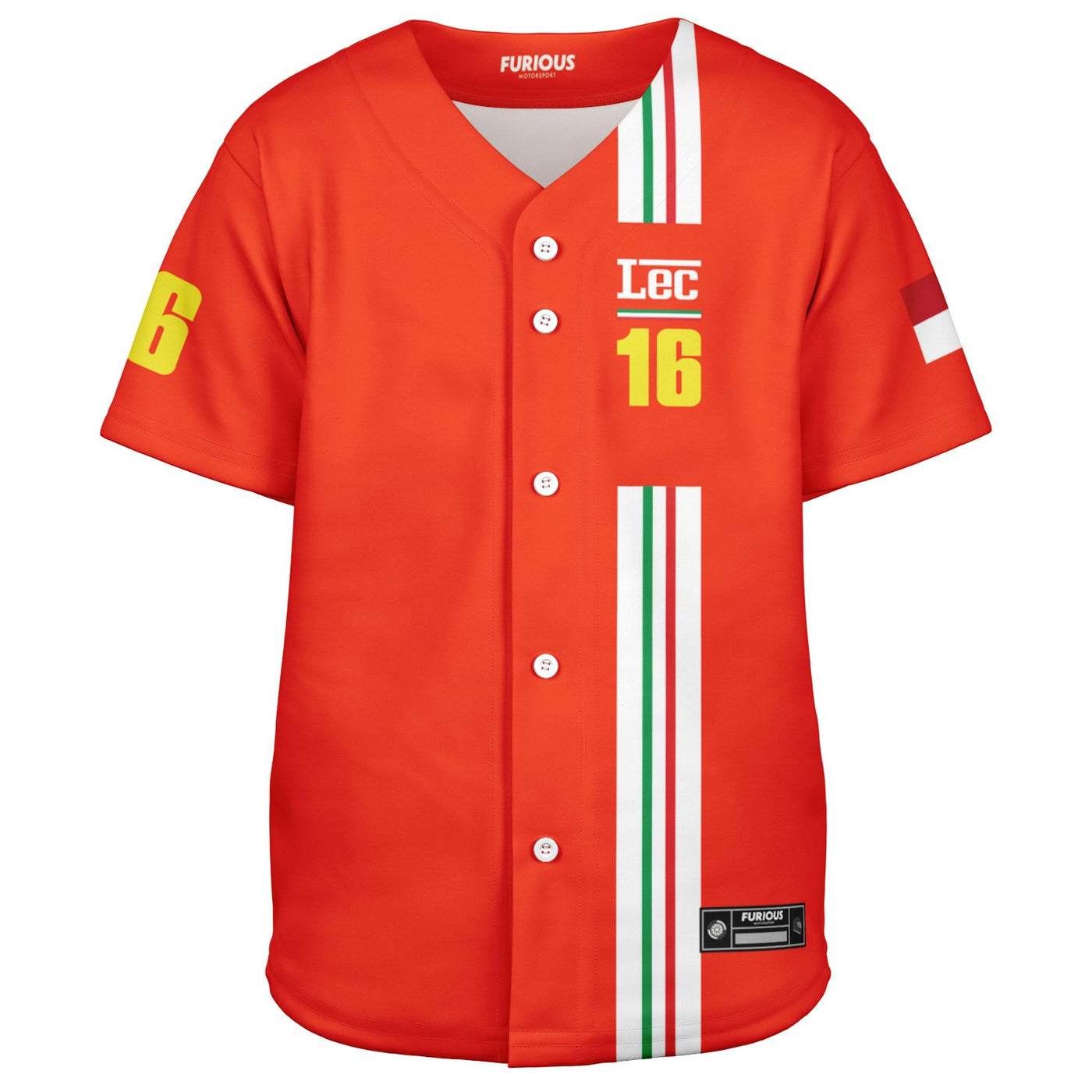 Leclerc - Away Kids Jersey - Furious Motorsport