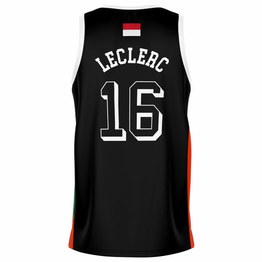 Leclerc - Black Downforce Edition Jersey - Furious Motorsport