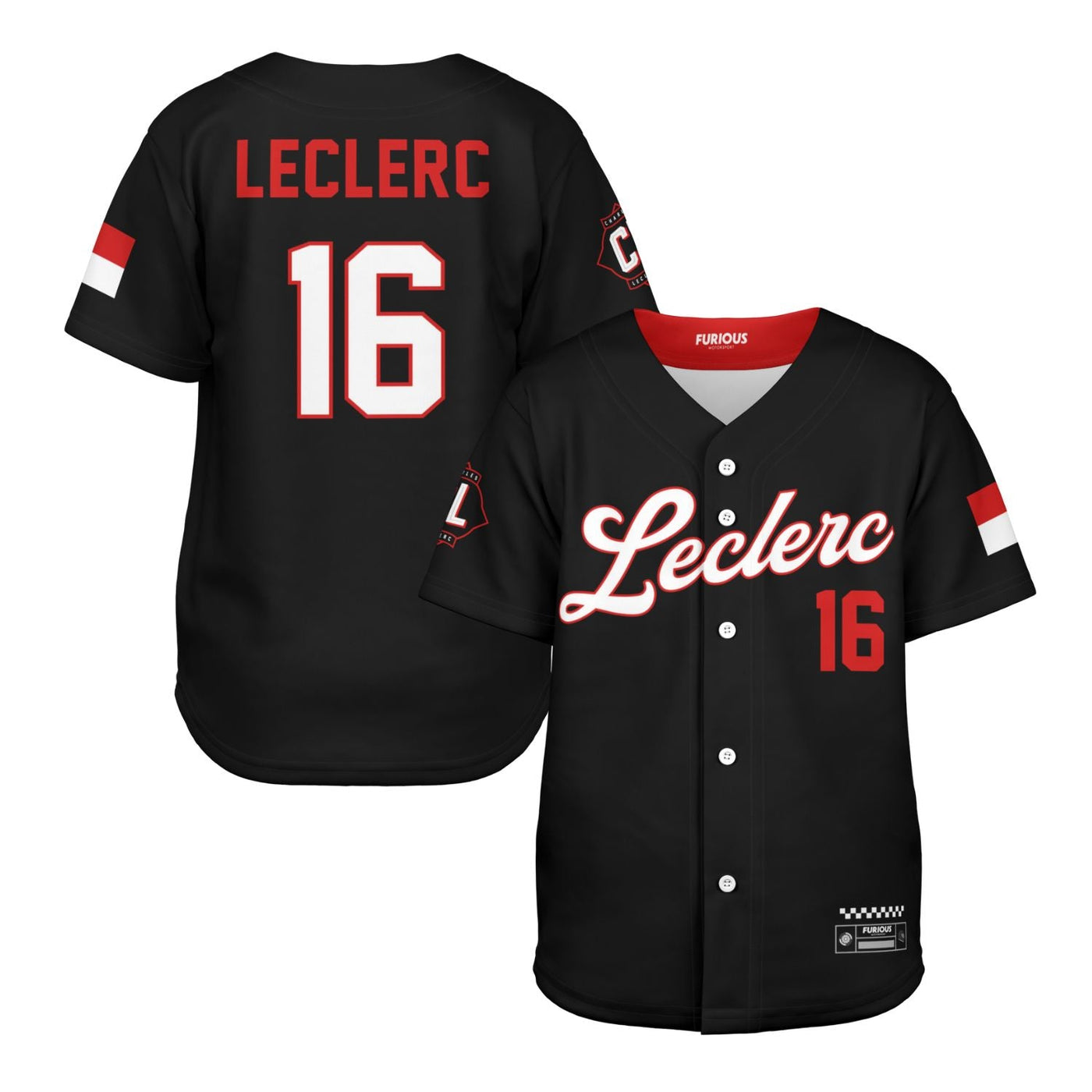 Leclerc - CL16 Kids Jersey - Furious Motorsport