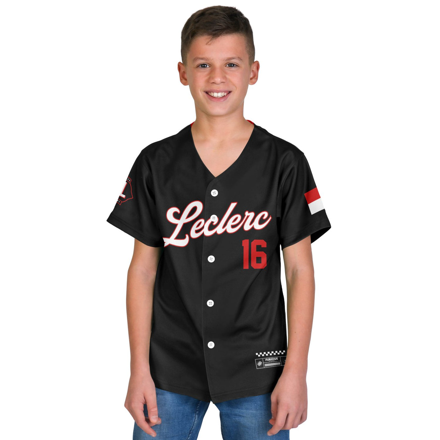 Leclerc - CL16 Kids Jersey - Furious Motorsport