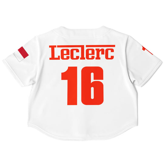 Leclerc - Home Crop Top Jersey (Clearance) - Furious Motorsport