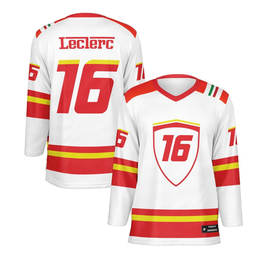 Leclerc - Home Hockey Jersey (Clearance) - Furious Motorsport