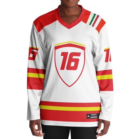 Leclerc - Home Hockey Jersey (Clearance) - Furious Motorsport