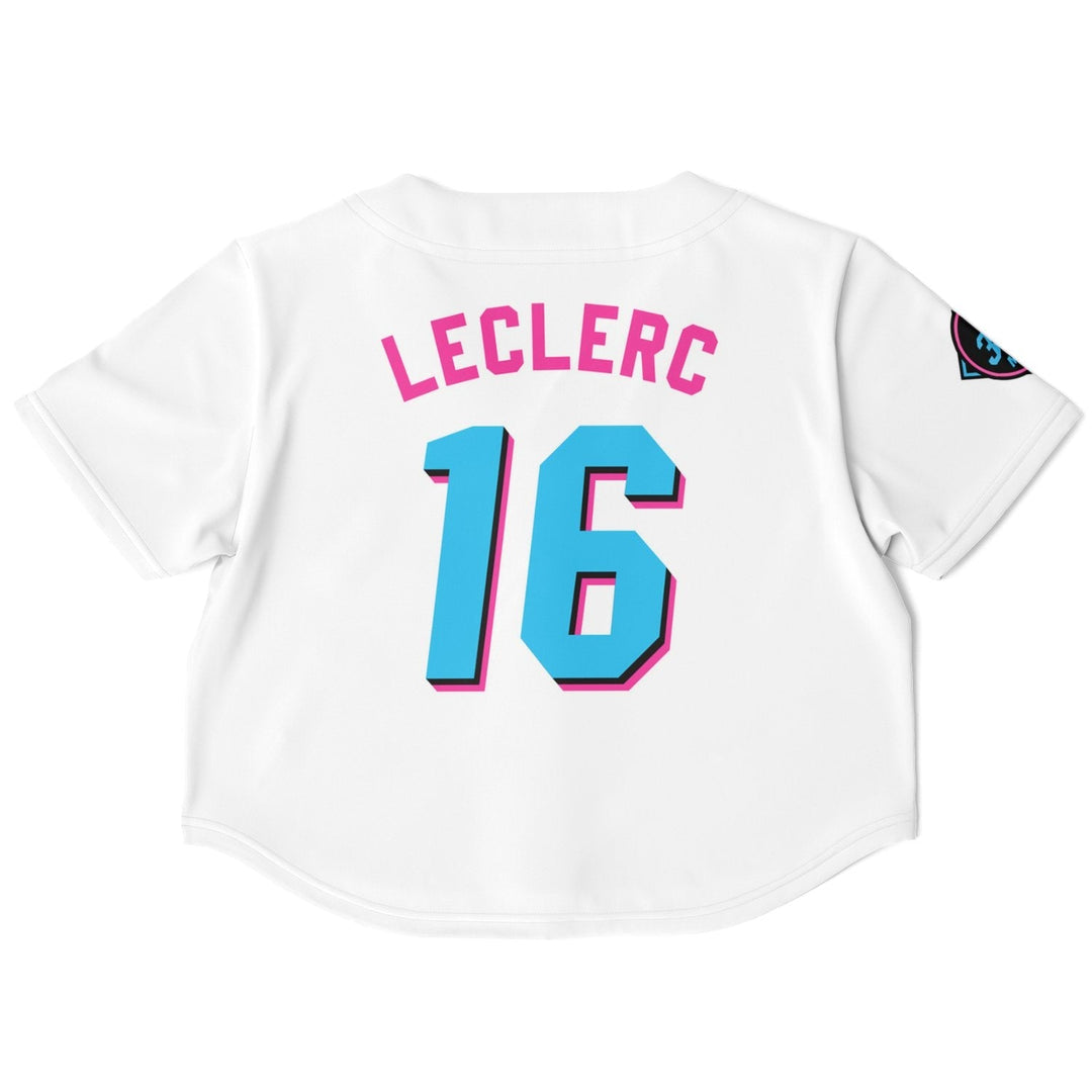 Leclerc - Miami Vice Home Crop Top (Clearance) - Furious Motorsport