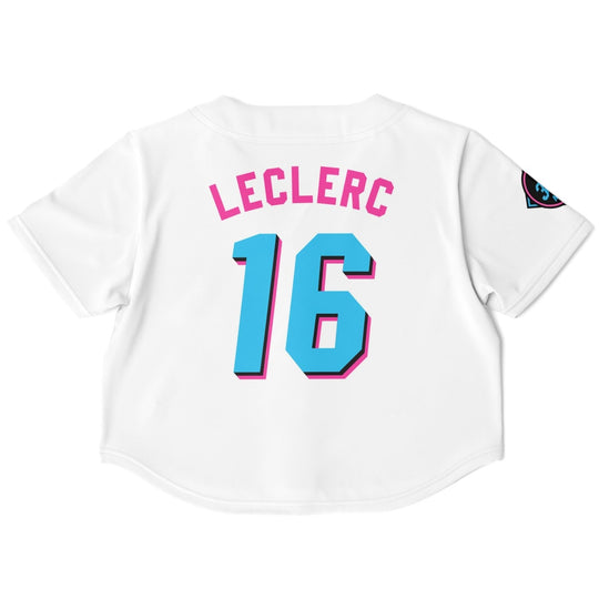 Leclerc - Miami Vice Home Crop Top (Clearance) - Furious Motorsport