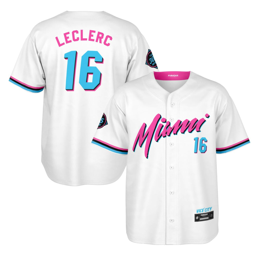 Leclerc - Miami Vice Home Jersey - Furious Motorsport