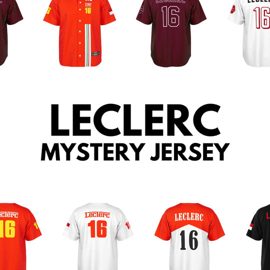 Leclerc - Mystery Baseball Jersey - Furious Motorsport