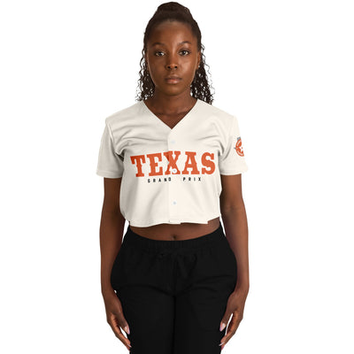 Leclerc - Off-White Texas GP Crop Top (Clearance) - Furious Motorsport