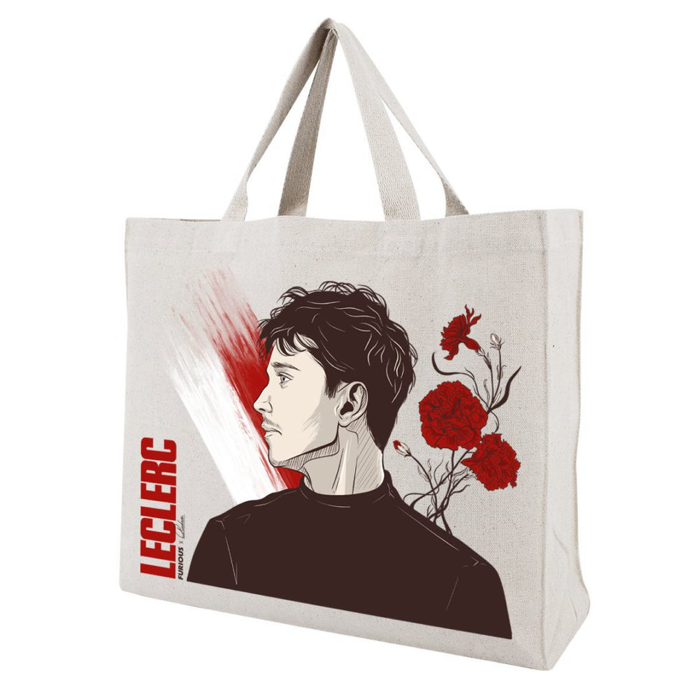 Leclerc Portrait - Tote Bag - Furious Motorsport