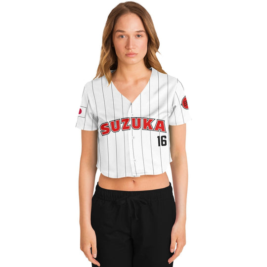 Leclerc - Suzuka City Crop Top (Clearance) - Furious Motorsport