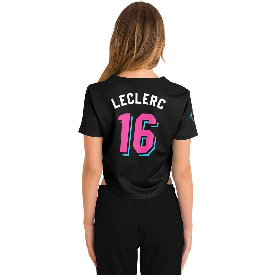 Leclerc - Vice City Crop Top Jersey - Furious Motorsport