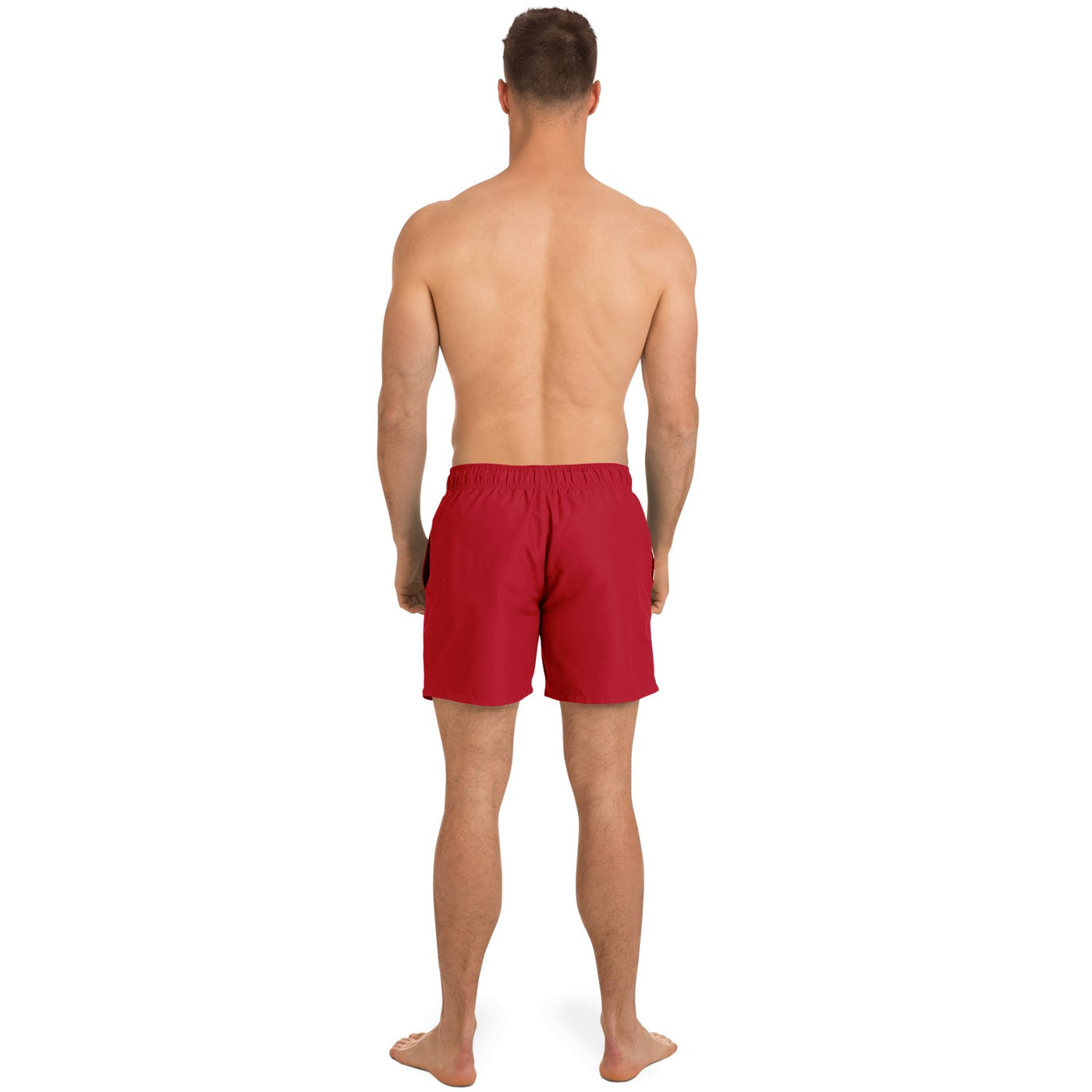 Lights Out Swim Trunks - Crimson Red (Clearance) - Furious Motorsport