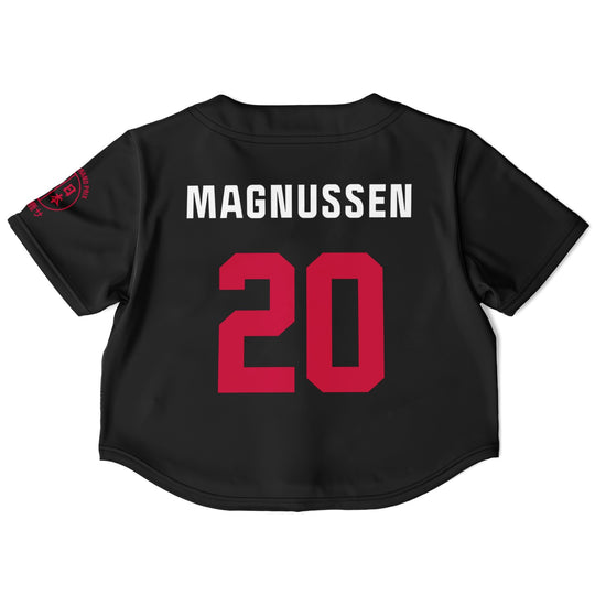 Magnussen - Carbon Black Suzuka "Great Wave" Crop Top - Furious Motorsport