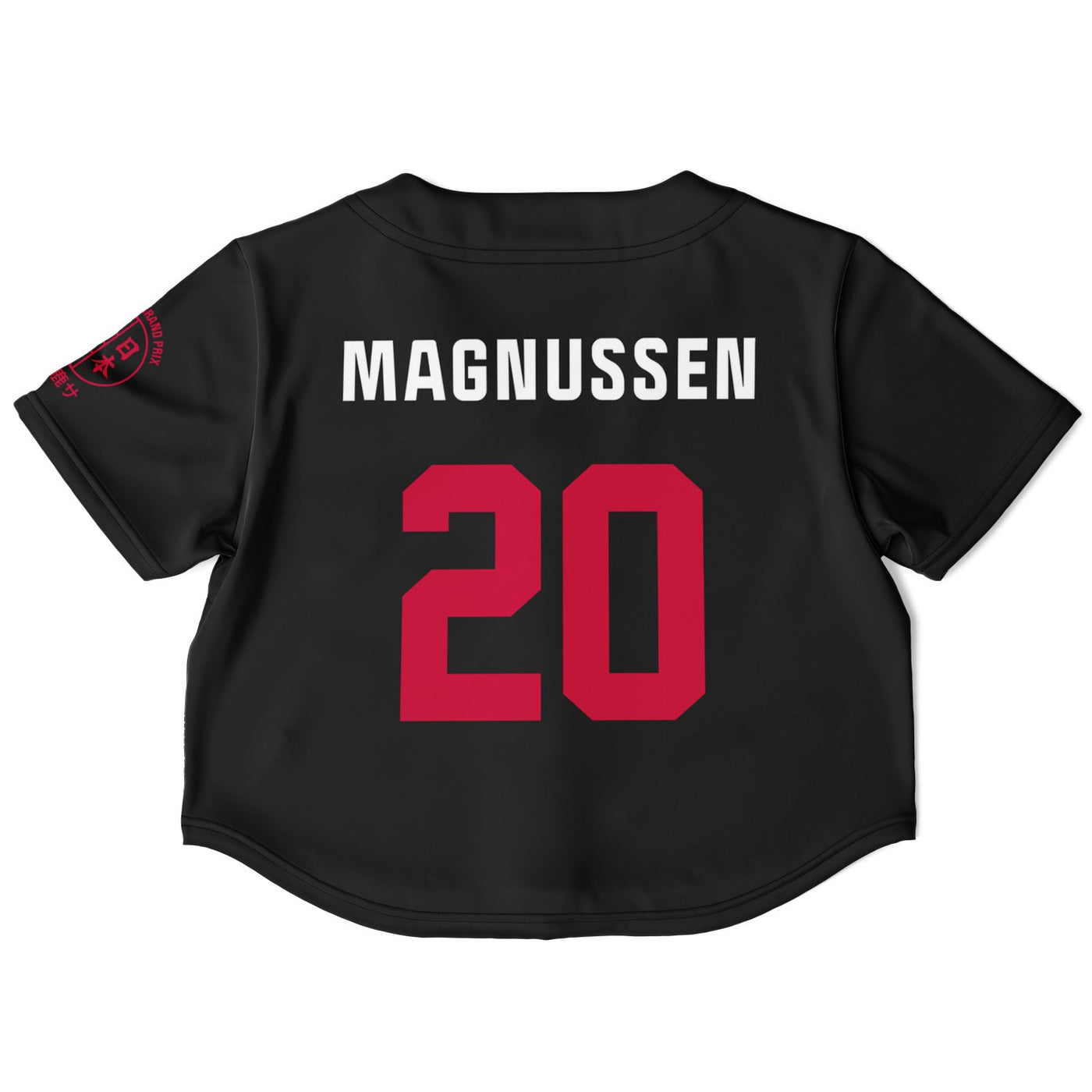 Magnussen - Carbon Black Suzuka "Great Wave" Crop Top - Furious Motorsport