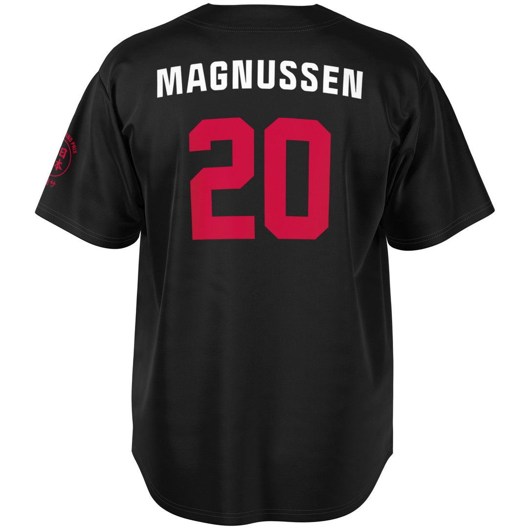 Magnussen - Carbon Black Suzuka "Great Wave" Jersey (Clearance) - Furious Motorsport