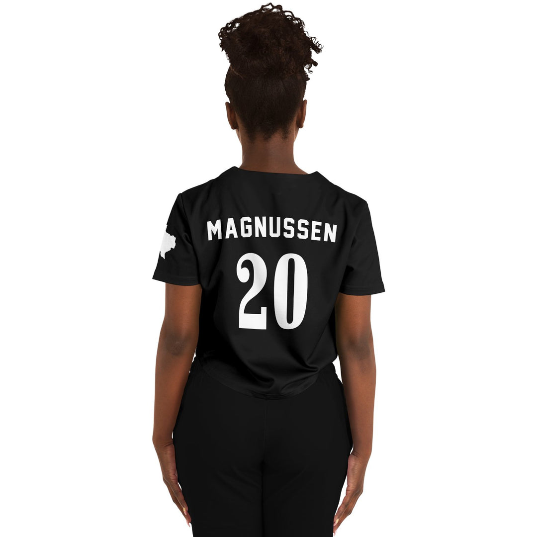 Magnussen - Jet Black Austin Crop Top (Clearance) - Furious Motorsport