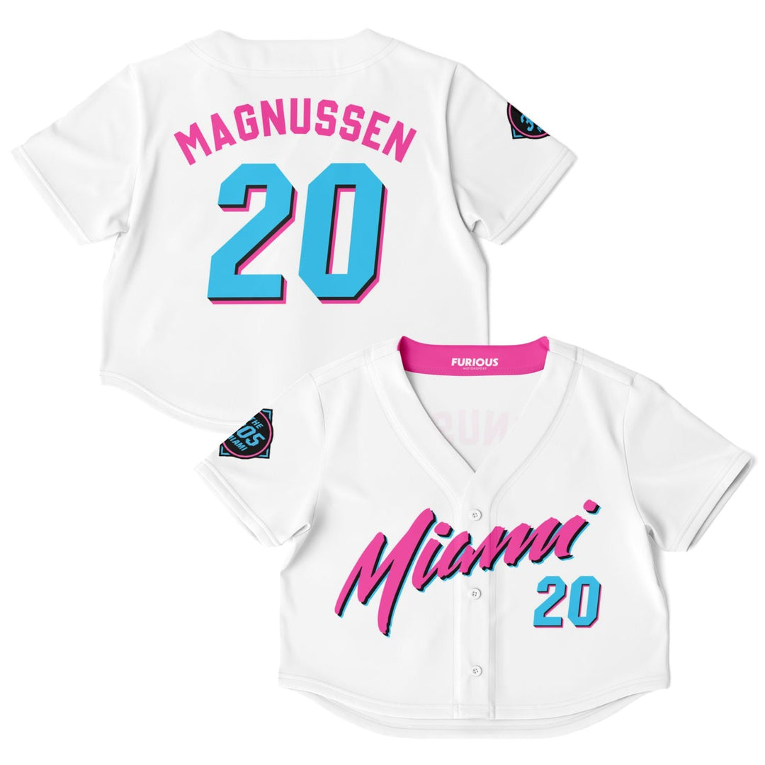 Magnussen - Miami Vice Home Crop Top - Furious Motorsport