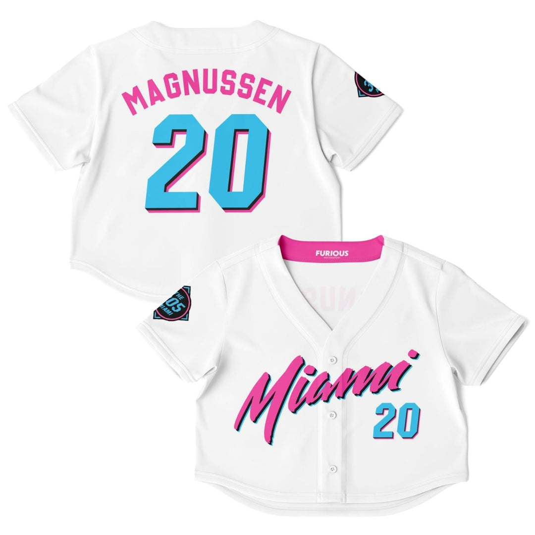 Magnussen - Miami Vice Home Crop Top (Clearance) - Furious Motorsport