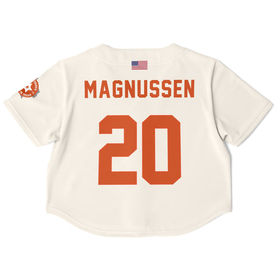 Magnussen - Off-White Texas GP Crop Top (Clearance) - Furious Motorsport