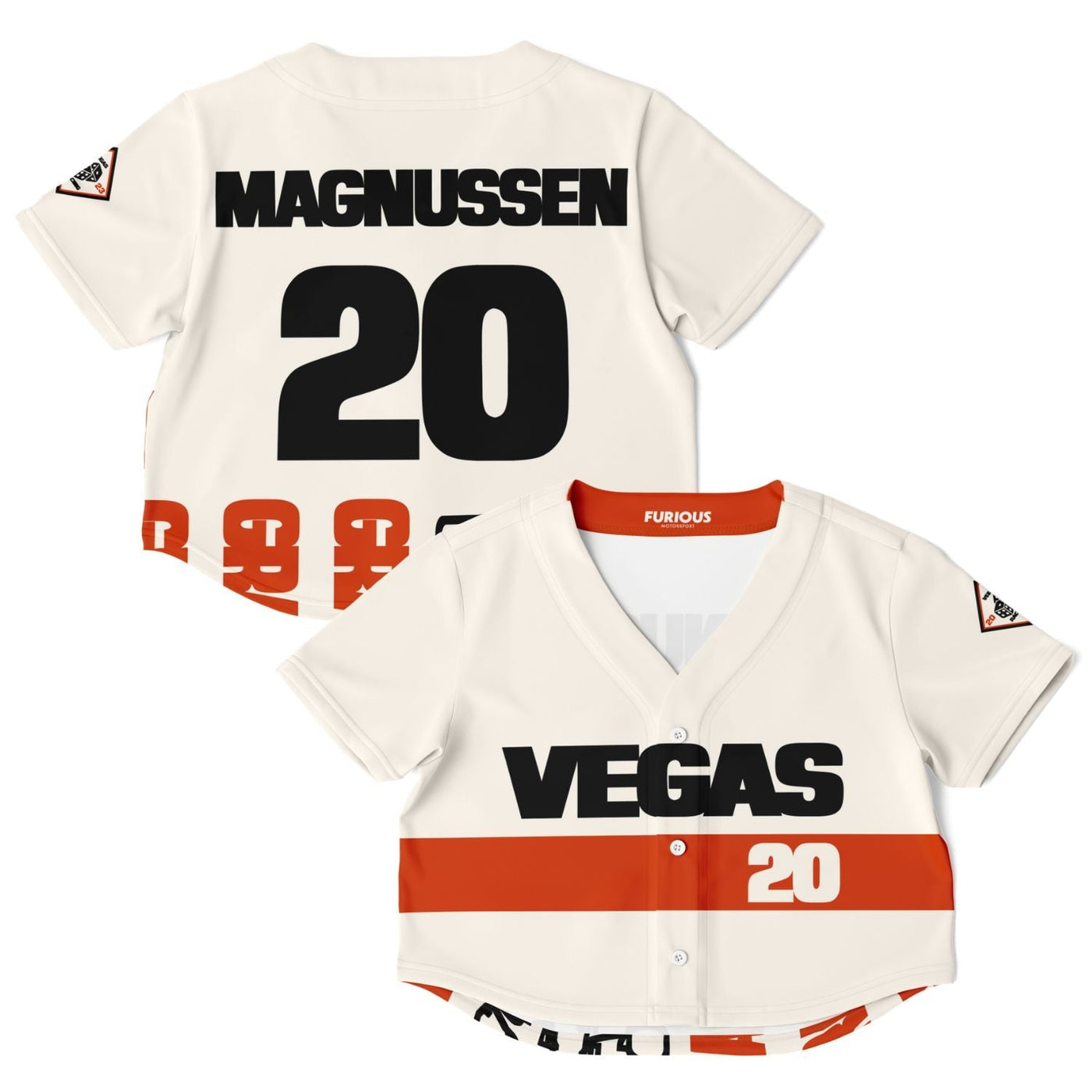 Magnussen - Vegas Street Circuit Crop Top (Clearance) - Furious Motorsport