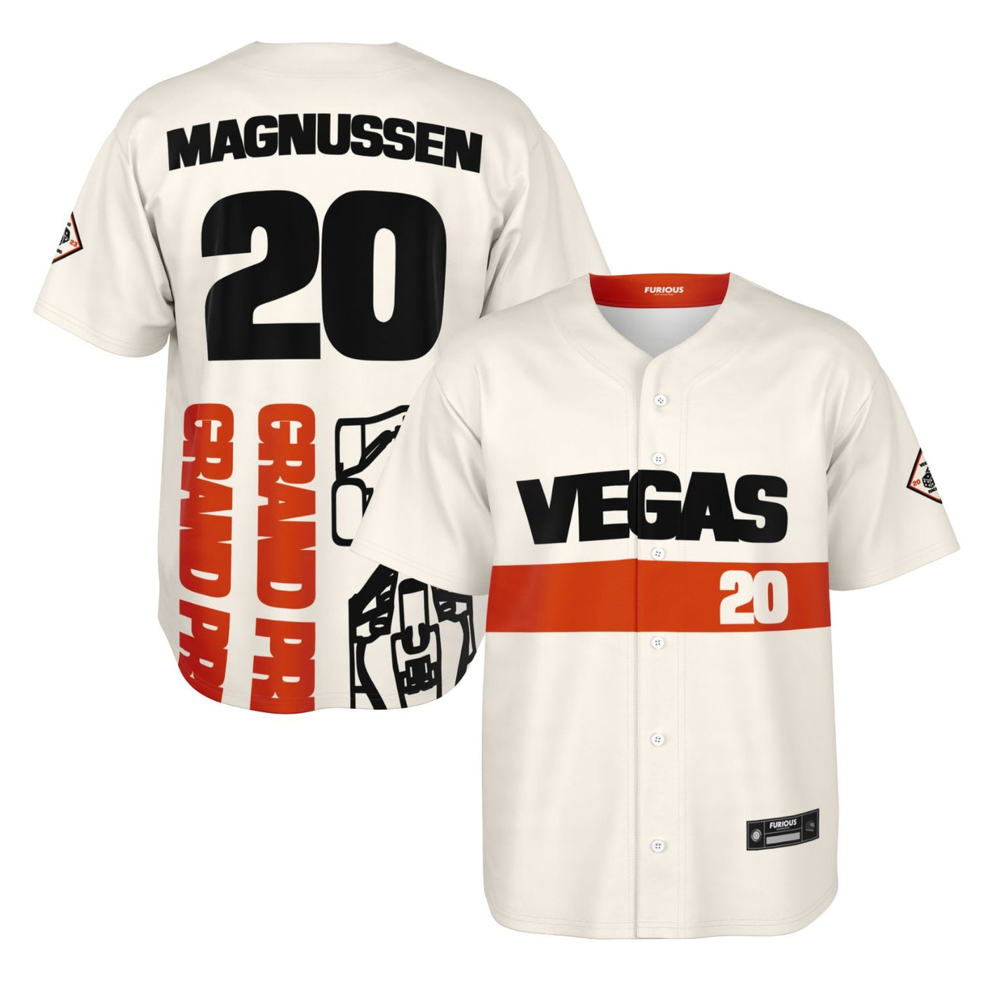 Magnussen - Vegas Street Circuit Jersey - Furious Motorsport