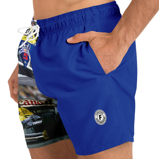 Mansell Champion Swim Trunks (Clearance) - Furious Motorsport