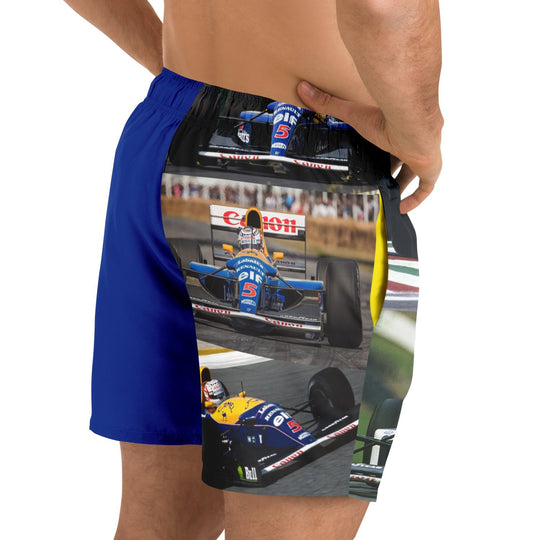 Mansell Champion Swim Trunks (Clearance) - Furious Motorsport