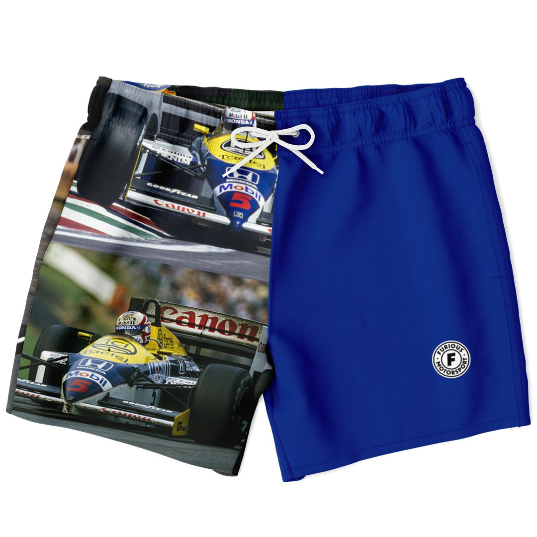 Mansell Champion Swim Trunks (Clearance) - Furious Motorsport