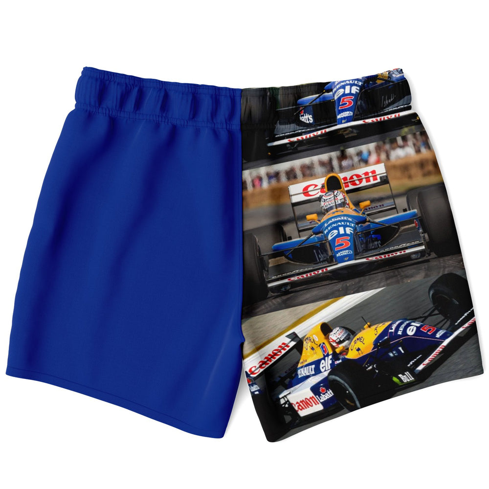 Mansell Champion Swim Trunks (Clearance) - Furious Motorsport