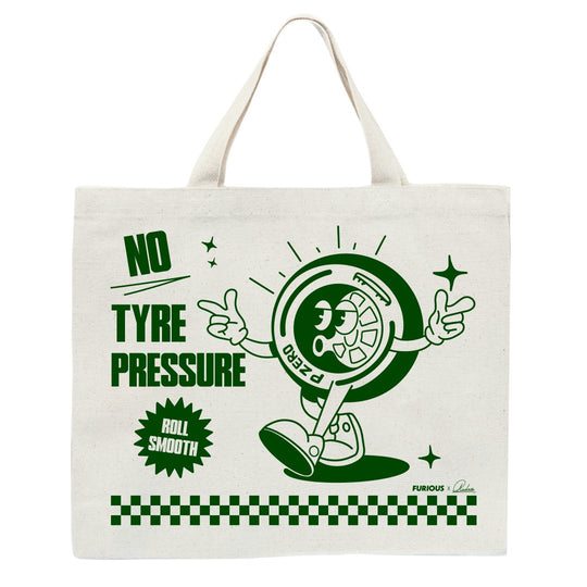 No Tyre Pressure - Tote Bag - Furious Motorsport