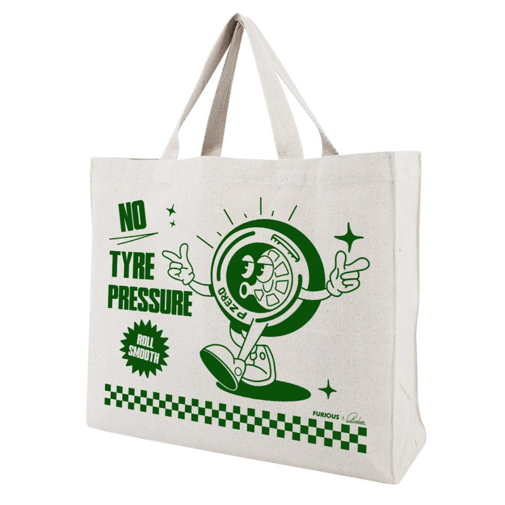 No Tyre Pressure - Tote Bag - Furious Motorsport