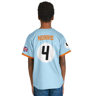 Norris - Away Kids Jersey - Furious Motorsport