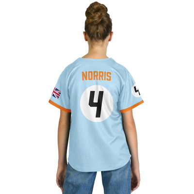 Norris - Away Kids Jersey - Furious Motorsport